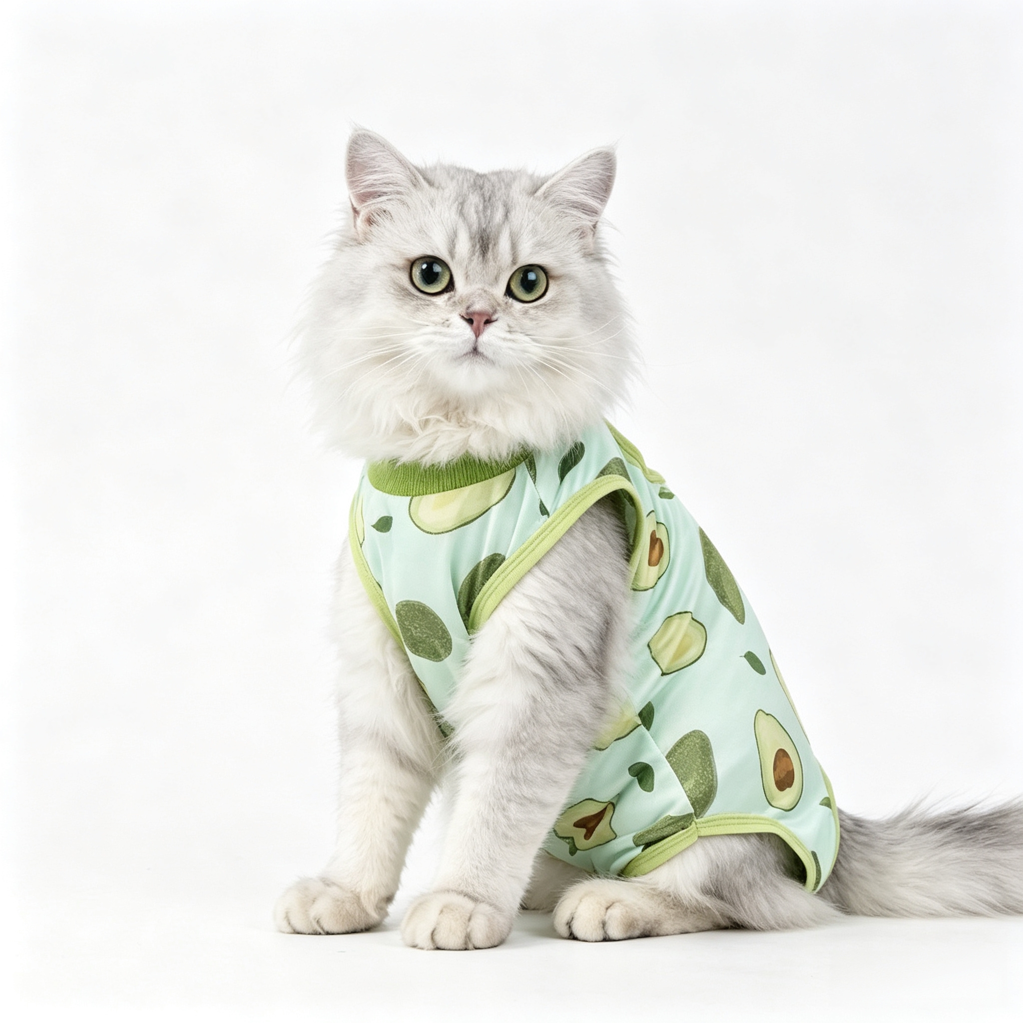 Avont Cat Recovery Suit - Kitten Onesie for Cats After Surgery