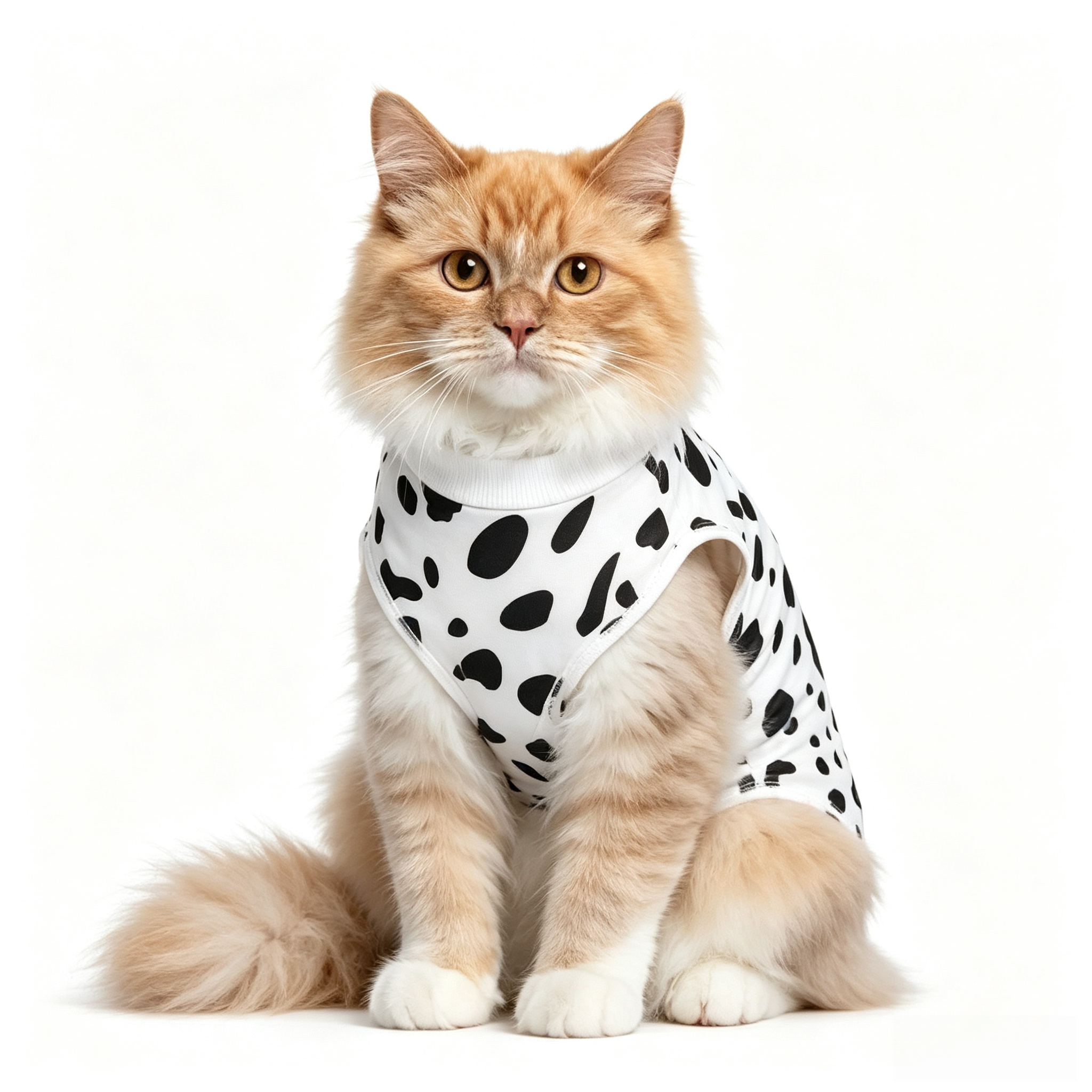 Coppthinktu Cat Recovery Suit Female Cats Onesie for Cats Abdominal Wounds