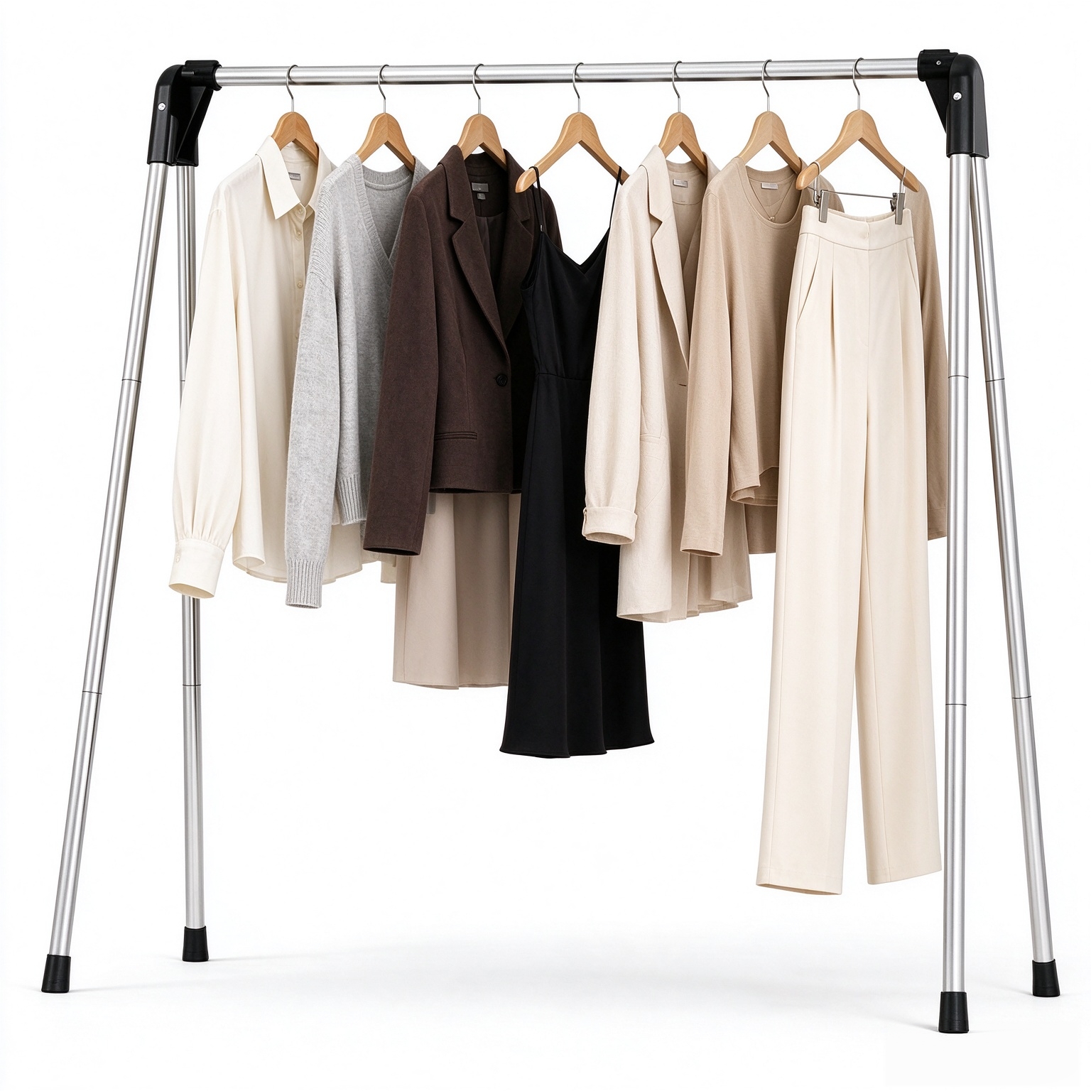 TOOLF Clothes Drying Rack Foldable, Portable Clothes Rack for Travel