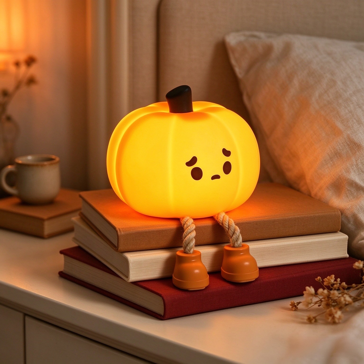 Pumpkin Night Light Official Licensed Genuine Halloween Lamp Decor Gifts