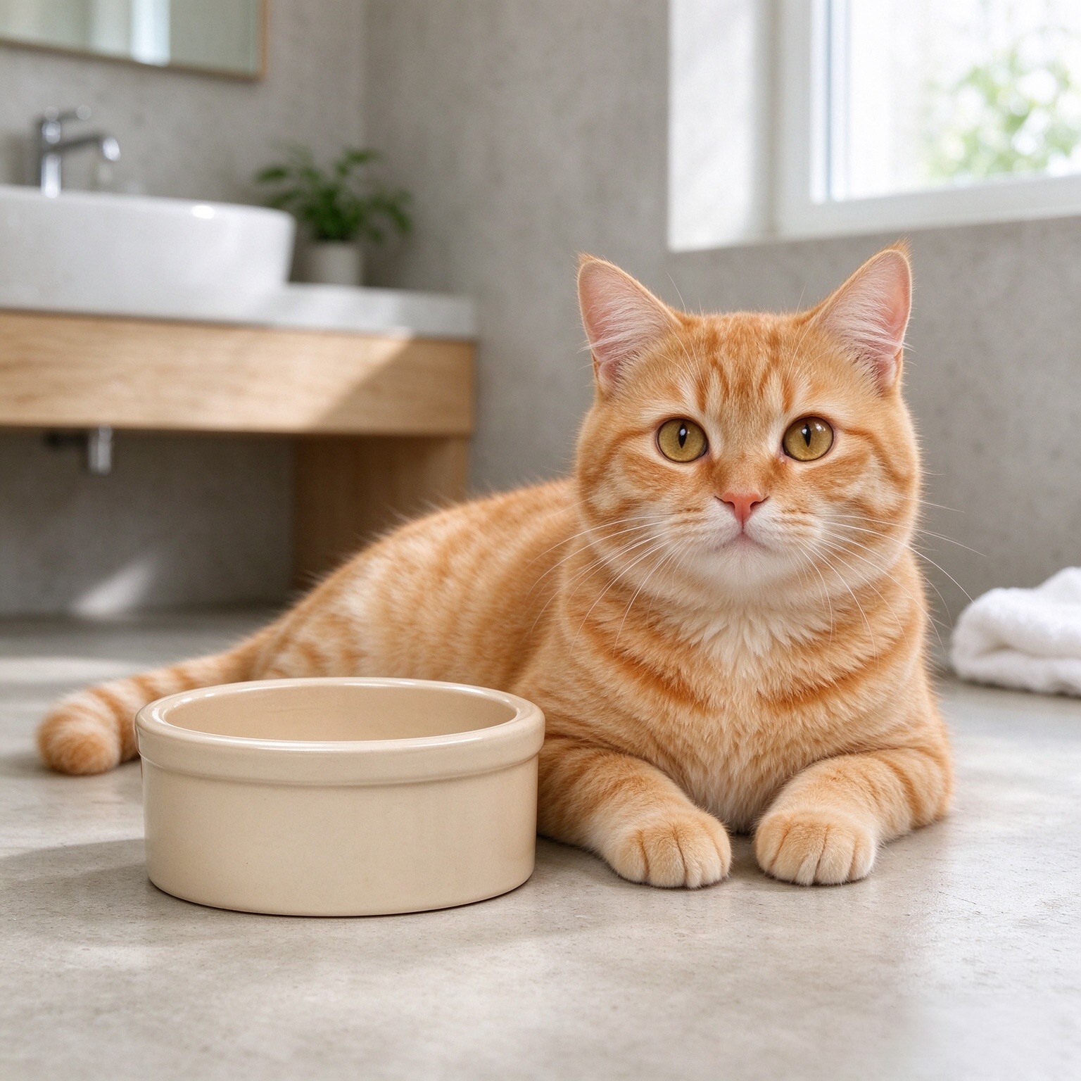 Ohio Stoneware Pet Animal Feeder Crock Bowl - Heavy Duty with High Gloss Finish, 5 inch Inner and 6 inch Outer Diameter