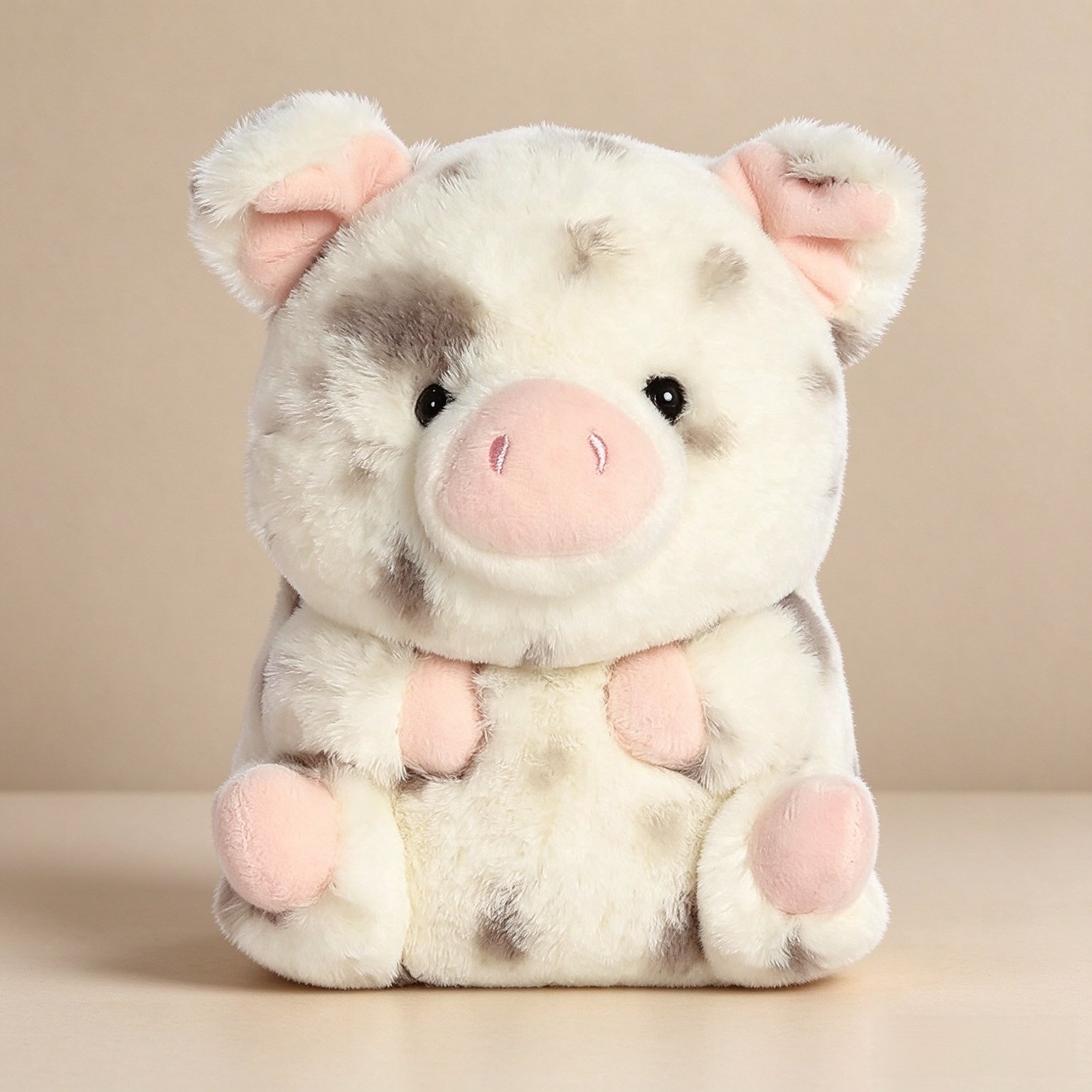 Aurora Rolly Pet 6" Periwinkle Pig Playful Stuffed Animal