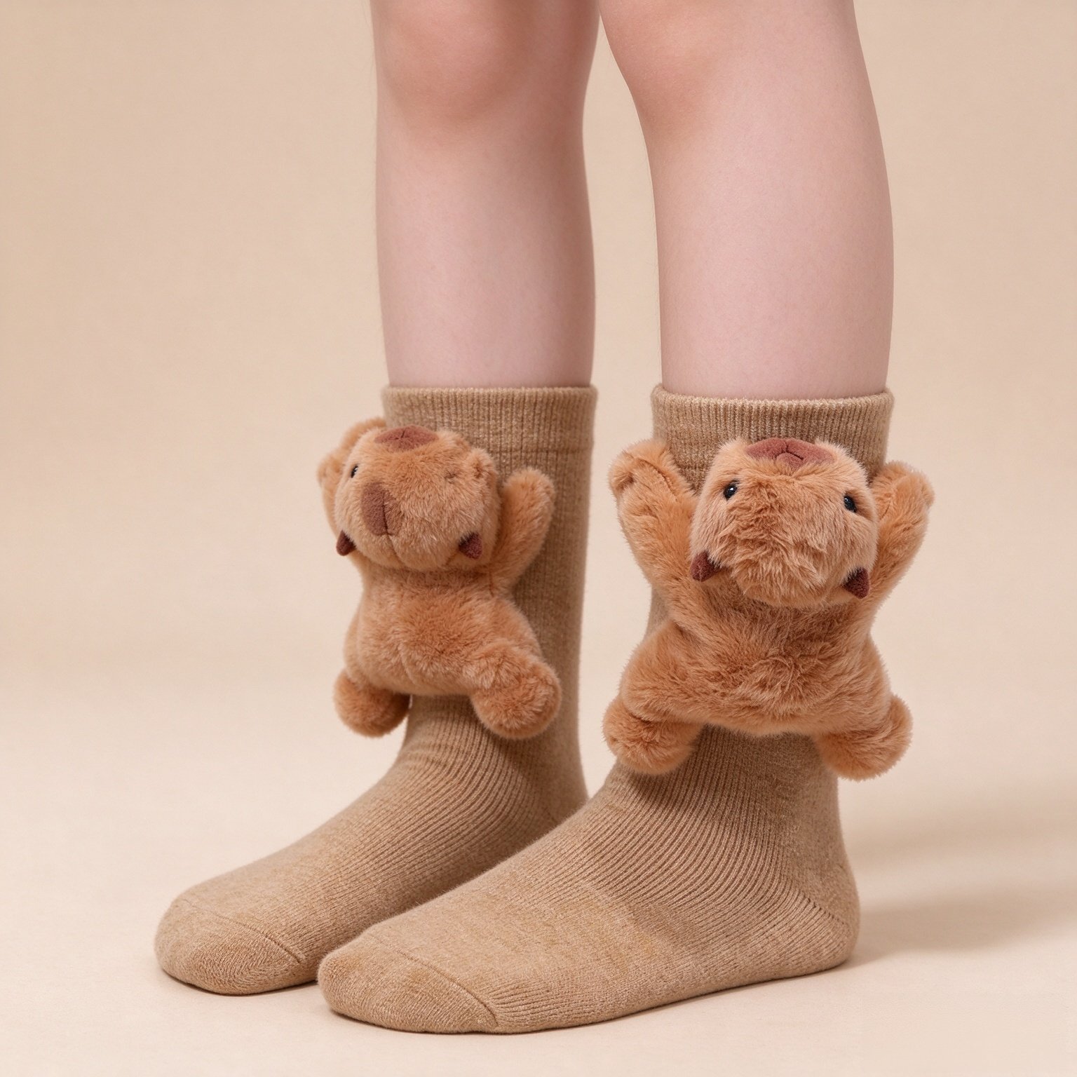 Sloth Socks for Women, Cute 3D Fuzzy Socks, Christmas Stocking Stuffers